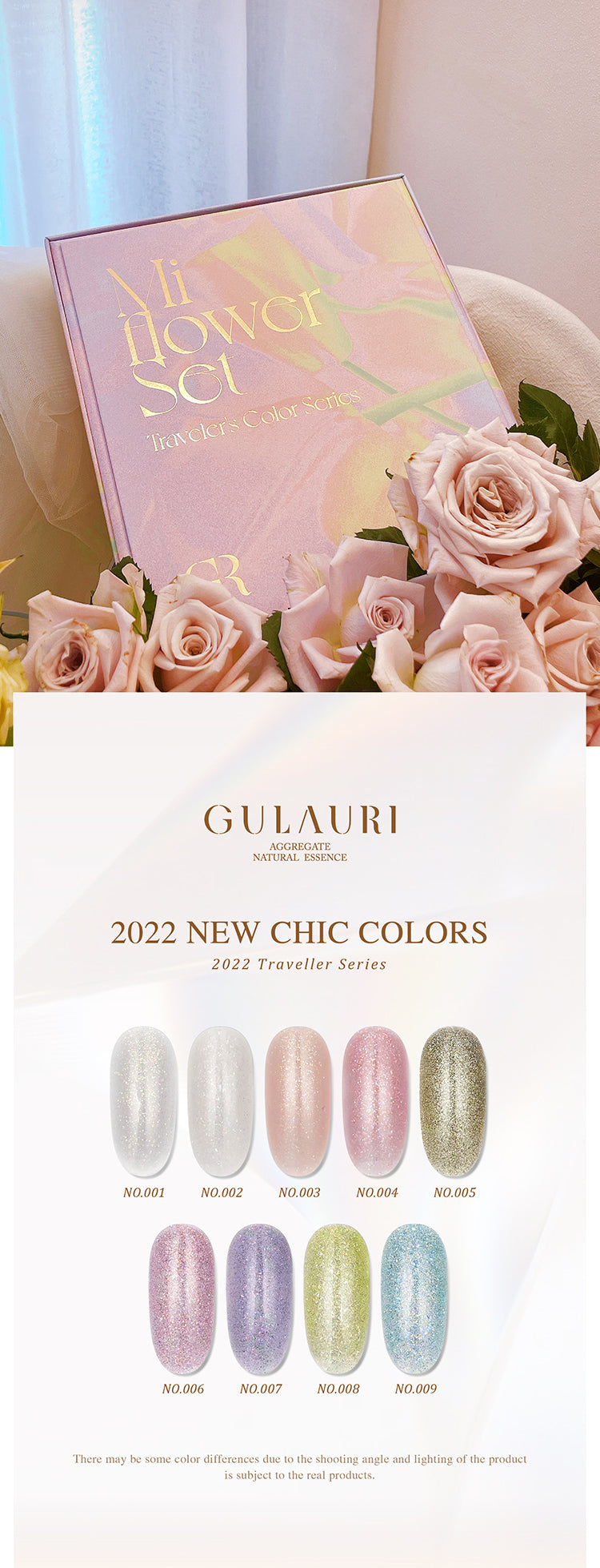 BOX MI FLOWER GEL POLISH