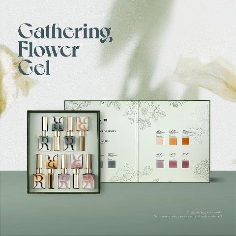 BOX FLOWER GEL POLISH