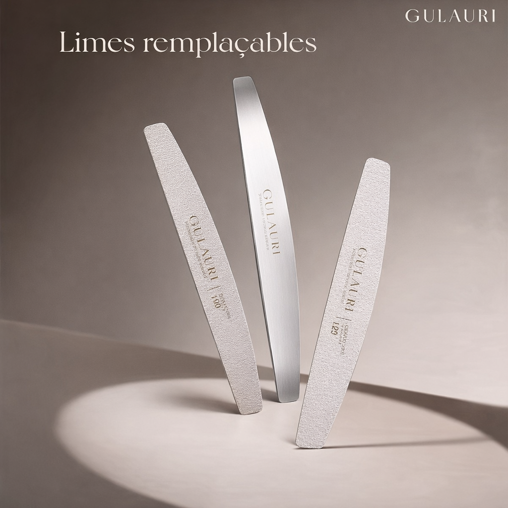 Base en acier inoxydable pour lime