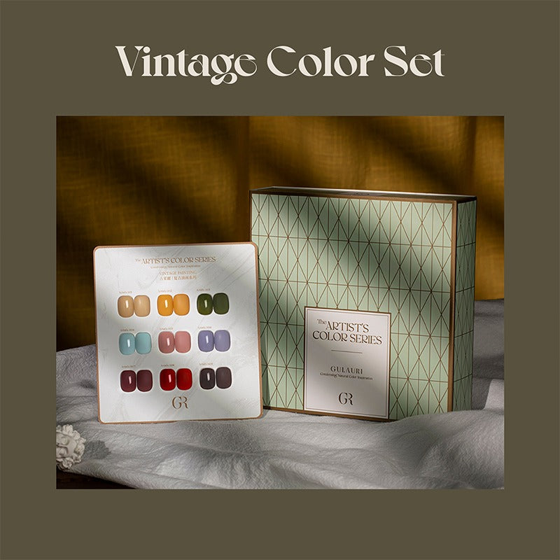 BOX GEL VINTAGE COLORS