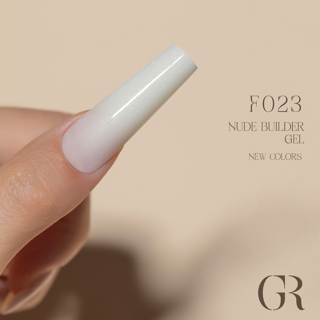 Builder Gel White Glitter 23