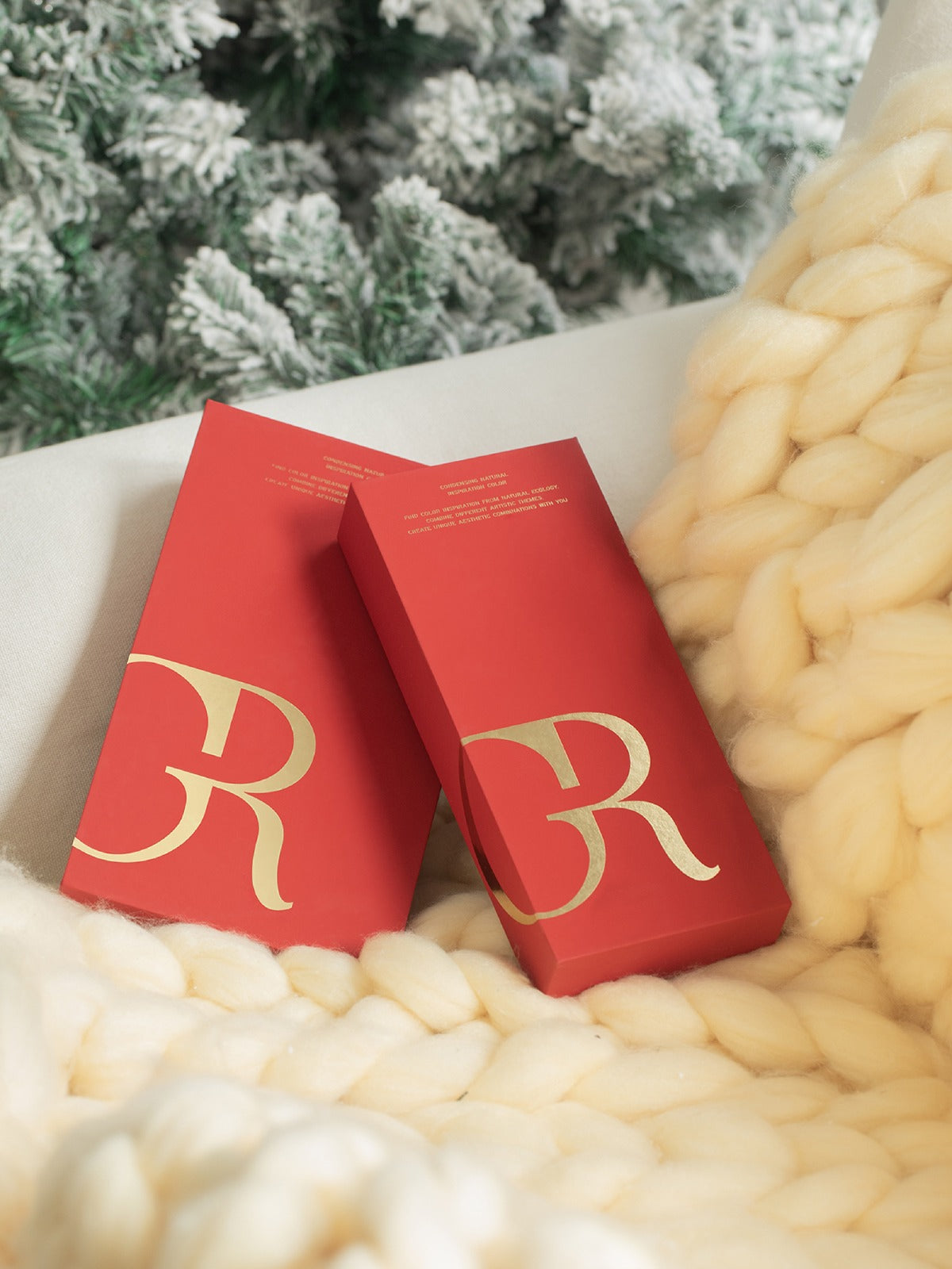 BOX RED GIFT GEL POLISH