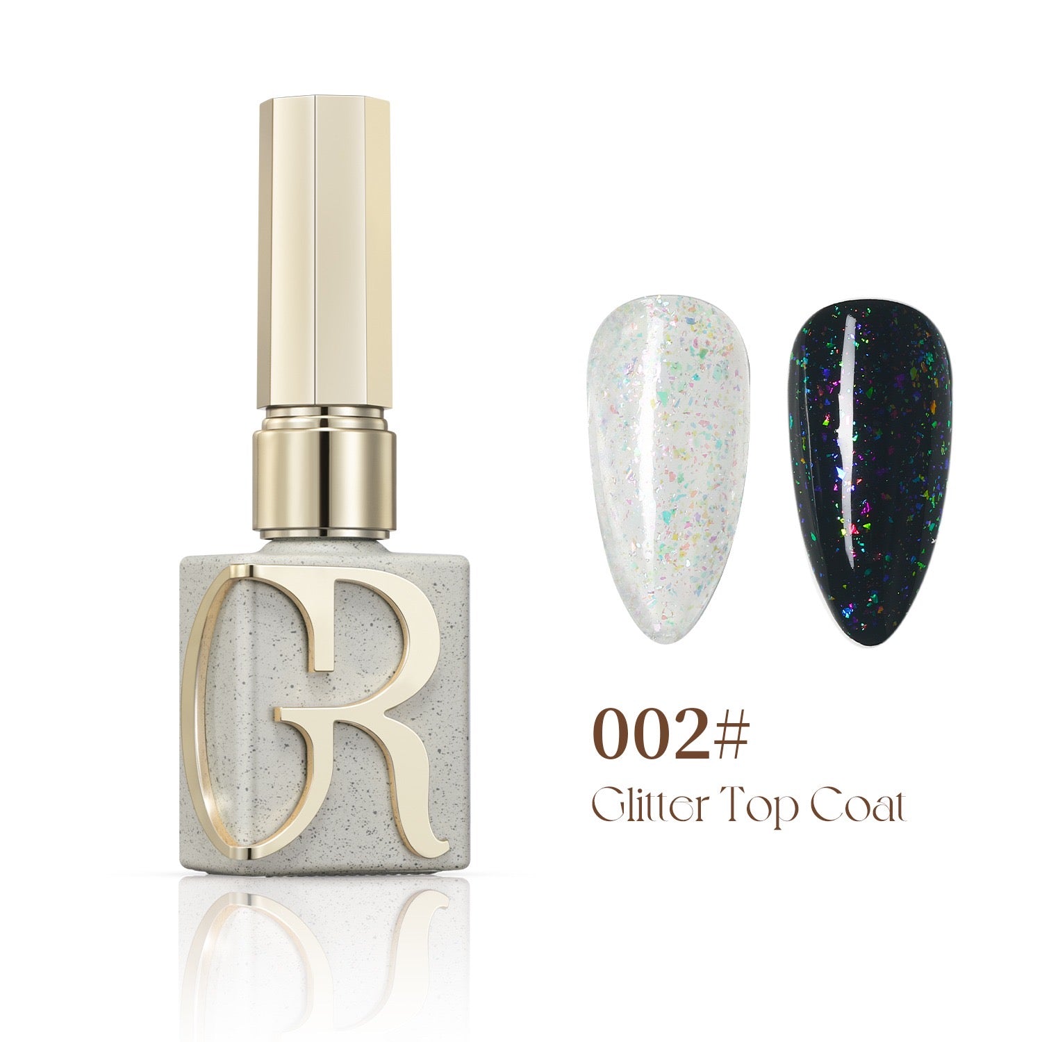 TOP COAT GLITTER #002